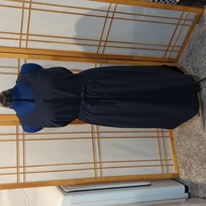 NWT Calia Racerback Cinched Waist Midi Dress - Navy